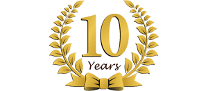 10-Year business anniversary